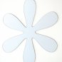 Flower Mirror Wall Decals (large) - Art Stickers Room Decor