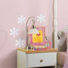 Flower Mirrors Wall Decals (4 pieces - small) - Art Stickers Room Decor