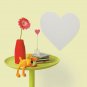 Heart Mirror Wall Decals (large) - Art Stickers Room Decor