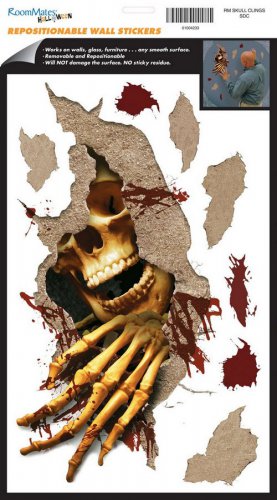 Skull Wall Decals - Removable Art Stickers Room Decor