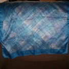 Blue Polyester Scarf
