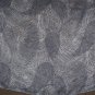Vintage Sheer Gray Patterned Scarf