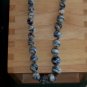 Blue and White Glass Beads