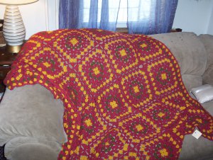Granny Square Blanket