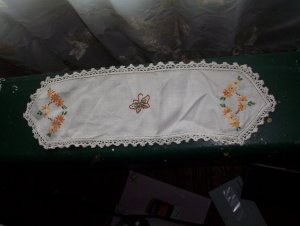 Vintage Embroidered Doily