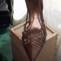 Delicious Size 9 Bronze Heels NWOB