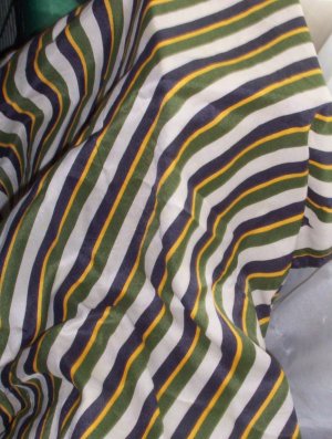 Vintage Striped Scarf