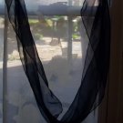 Sheer Blue Long Scarf
