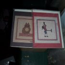 Weathervane and Cat Cross Stitch Patterns