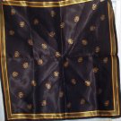 Black Silky Handkerchief