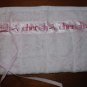 Handmade Pink Ribbon Breast Cancer Awareness Terry Cloth Toothbrush Towel Caddy 6