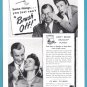 1947 POLIDENT Vintage Print Ad