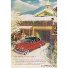 1953 PLYMOUTH Auto Vintage Print Ad