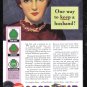 1940 GOODYEAR TIRES Vintage Print Ad