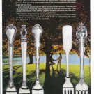 1975 GORHAM STERLING Silverware Vintage Print Ad