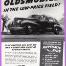 1939 OLDSMOBILE Vintage Auto Print Ad