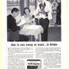 1960 British Railways Vintage Print Ad