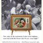 1965 RCA TV Bonanza Lorne Green Vintage Print Ad