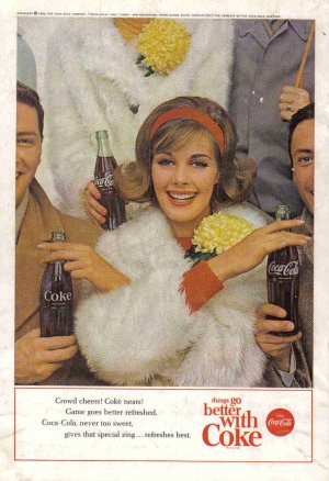 1963 COCA-COLA Vintage Print Advertisement