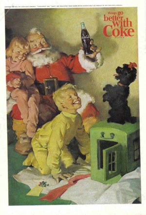 1964 COCA-COLA Vintage Print Advertisement