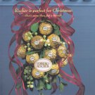 FERRERO Rocher 2001 Candy Print Advertisement