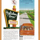 1962 HOLIDAY INN Travel Vintage Print Advertisement