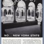 1960 NEW YORK Travel Vintage Print Advertisement