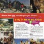 1964 New Mexico Travel Vintage Print Advertisement