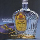 1975 SEAGRAM'S Royal Crown Whisky Print Advertisements