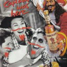 CAPTAIN MORGAN RUM 1995 Magazine Print Advertisement