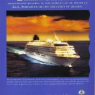 CRYSTAL CRUISES 1995 Magazine Print Advertisement