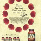 PAUL NEWMAN Spaghetti Sauce 2002 Magazine Print Ad