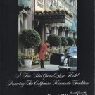 1979 Beverly Wilshire Hotel Magazine Print Ad