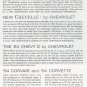 1964 CHEVROLET Auto 2-Pg Vintage Print Ad