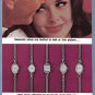 1963 HAMILTON Watch Magazine Print Ad