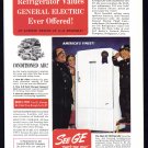 1940 G-E REFRIGERATOR Vintage Print Ad