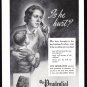 1937 PRUDENTIAL INSURANCE Vintage Print Ad