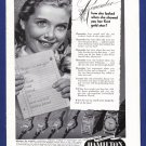1949 HAMILTON WATCH Vintage Magazine Print Ad