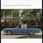 1964 LINCOLN CONTINENTAL Vintage Auto Print Ad