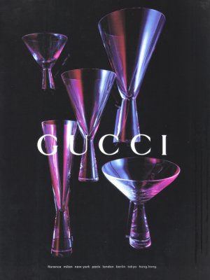 gucci crystal glasses