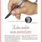 1946 PARKER PEN Vintage Magazine Print Ad
