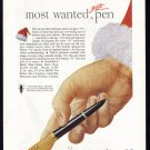 1946 PARKER PEN Christmas Gift Vintage Magazine Print Ad