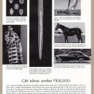 1962 PARKER PENS Vintage Magazine Print Ad