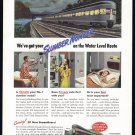 1946 NEW YORK CENTRAL RAILROAD Vintage Print Ad