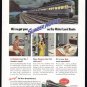 1946 NEW YORK CENTRAL RAILROAD Vintage Print Ad