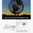 1964 UNITED AIRLINES Vintage Print Ad