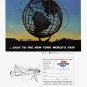 1964 UNITED AIRLINES Vintage Print Ad