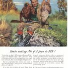 1946 AIRLINES OF UNITED STATES Vintage Print Ad