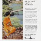 1957 NORTHWEST ORIENT Airlines Vintage Print Ad