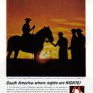1963 PAN AM AIRLINES Vintage Print Ad
